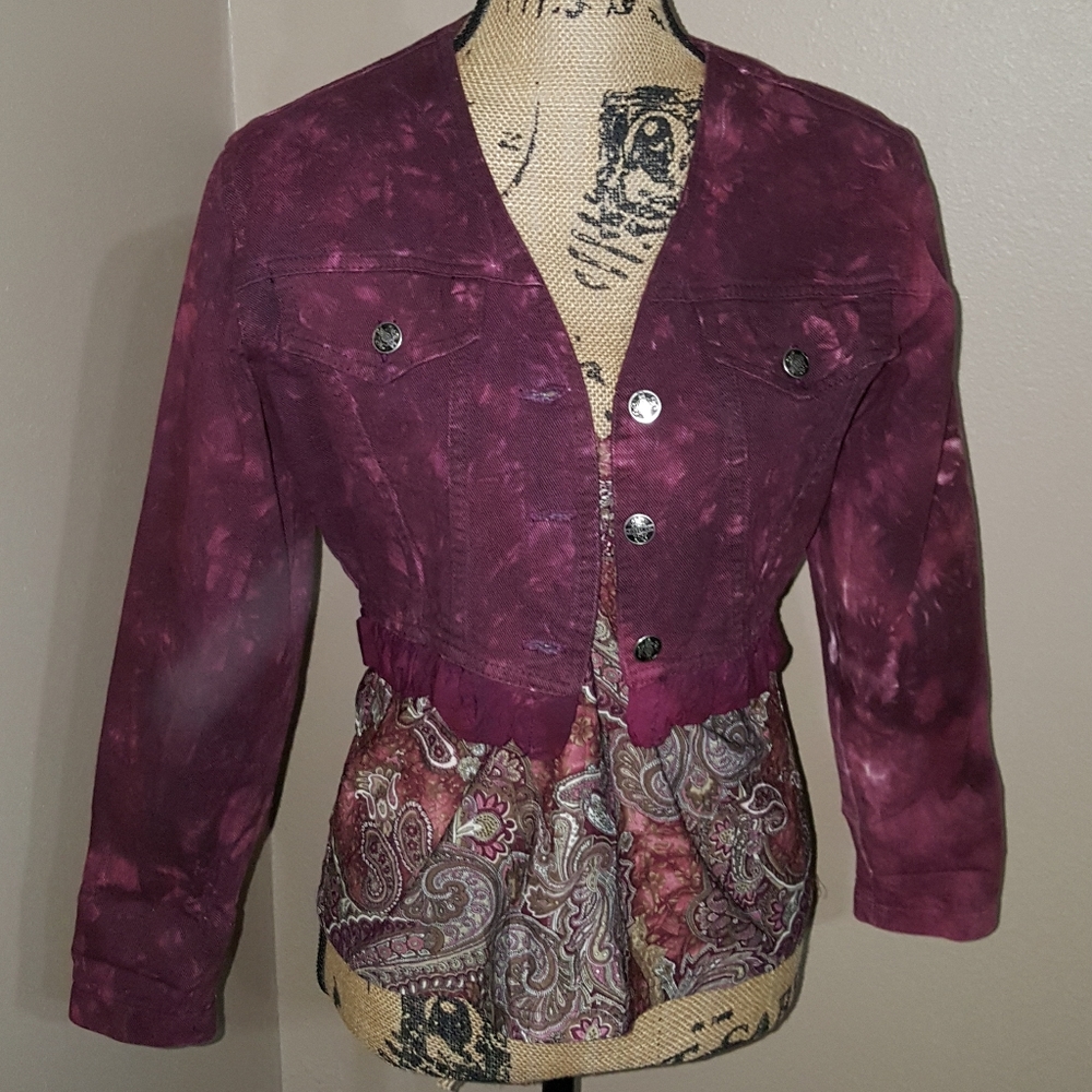 Switch USA Crop vintage Jacket Size Medium